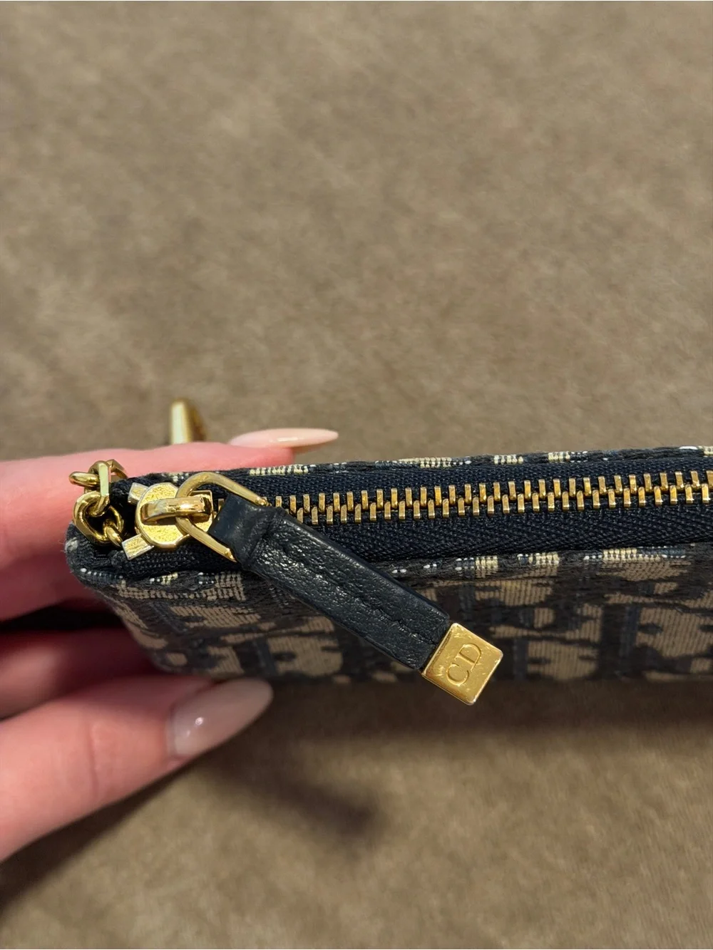 DiorTravel Myrte Zipped Key Case